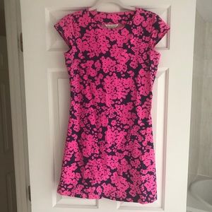 Mahi Gold cap sleeve fit and flare dress